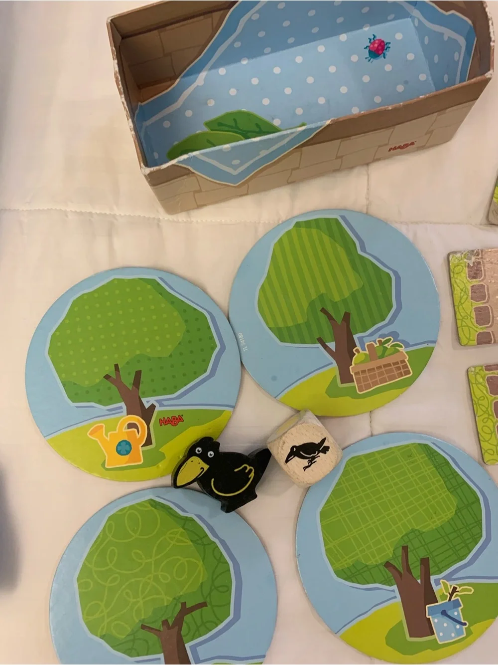 Haba Wooden Fruit First Orchard German Game